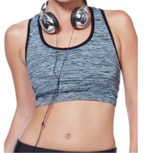 Nikibiki Racer Back Sport Bra in Aquamarine